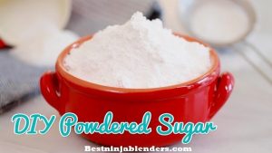 How you can Make Powdered Sugar out of regular sugar